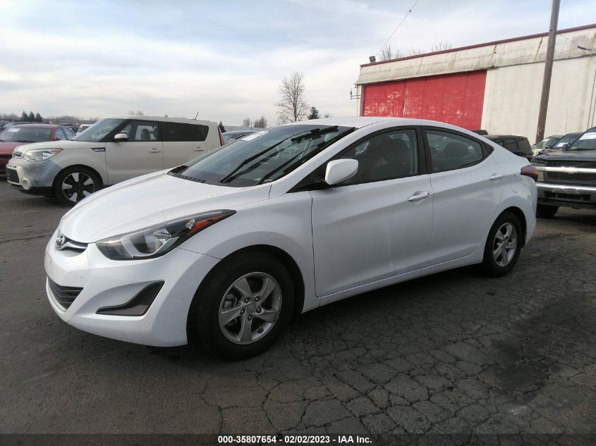 2015 HYUNDAI ELANTRA SE - 5NPDH4AE0FH574167