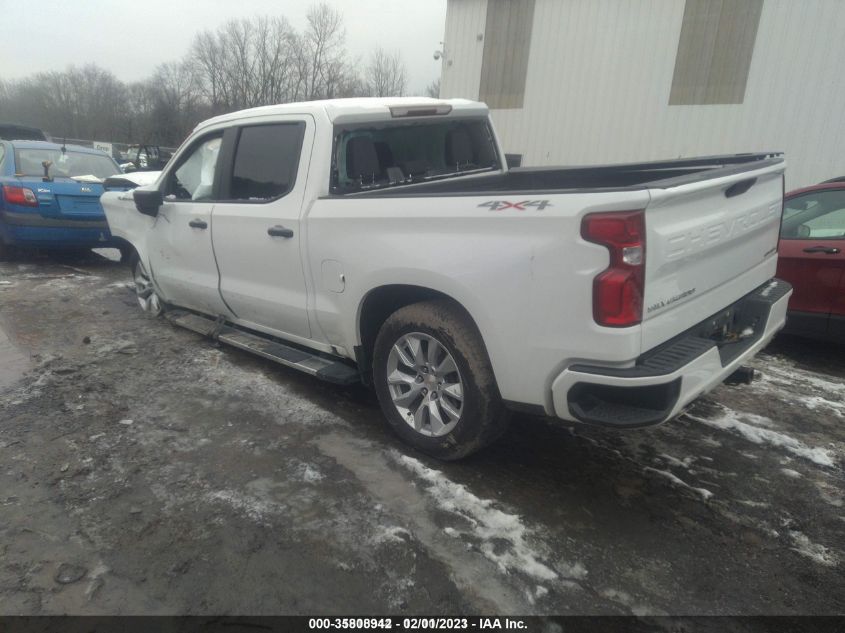 2021 CHEVROLET SILVERADO 1500 CUSTOM 3GCUYBEF9MG320552