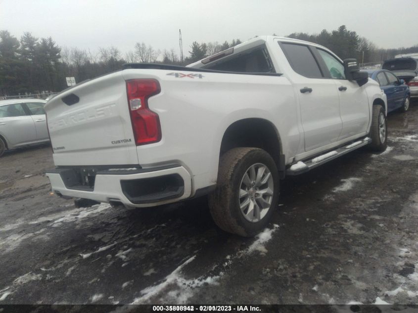 2021 CHEVROLET SILVERADO 1500 CUSTOM 3GCUYBEF9MG320552