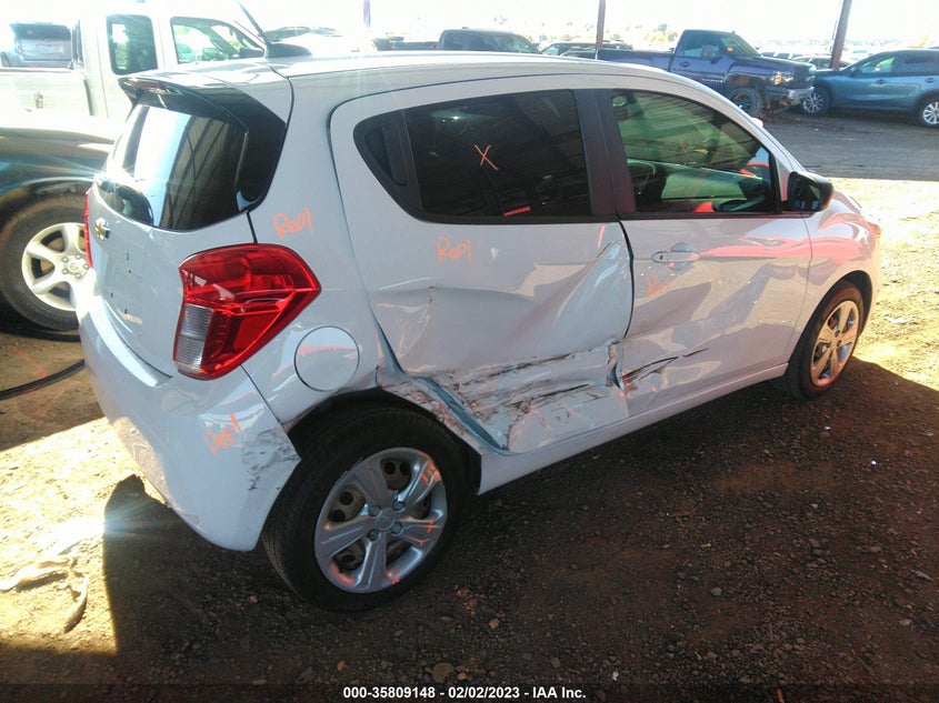 VIN KL8CB6SA4KC808376 2019 CHEVROLET SPARK LS