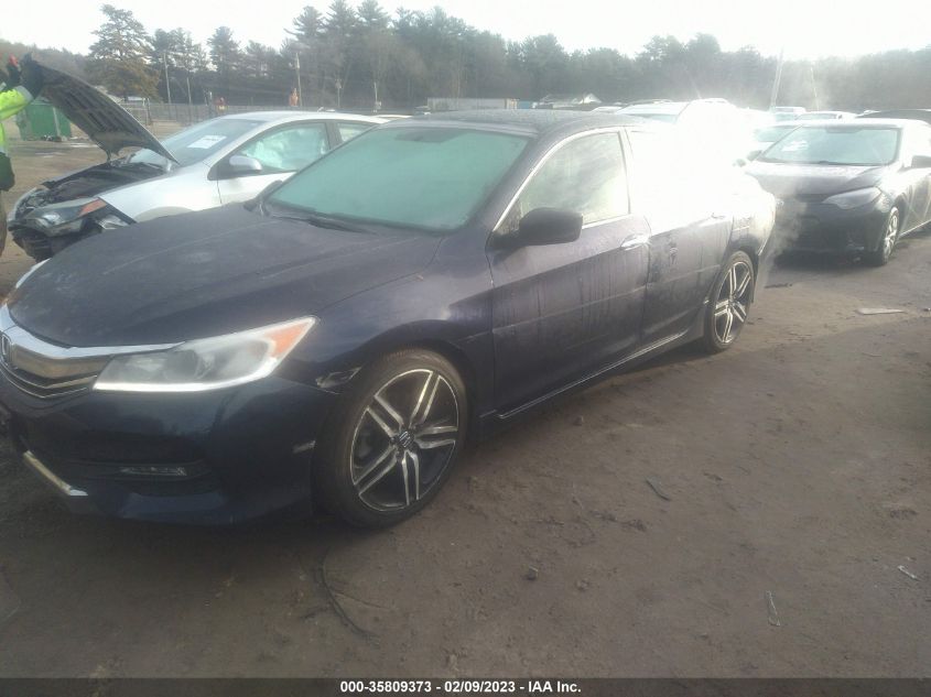 2017 HONDA ACCORD SEDAN SPORT - 1HGCR2F5XHA297173