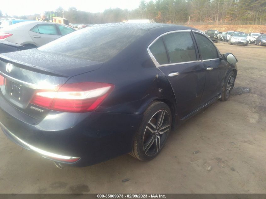2017 HONDA ACCORD SEDAN SPORT - 1HGCR2F5XHA297173
