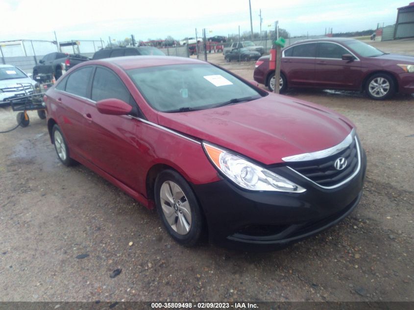 2014 HYUNDAI SONATA GLS - 5NPEB4AC7EH823180