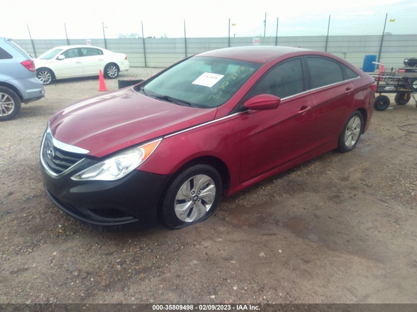 2014 HYUNDAI SONATA GLS - 5NPEB4AC7EH823180