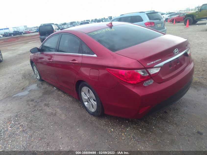 2014 HYUNDAI SONATA GLS - 5NPEB4AC7EH823180