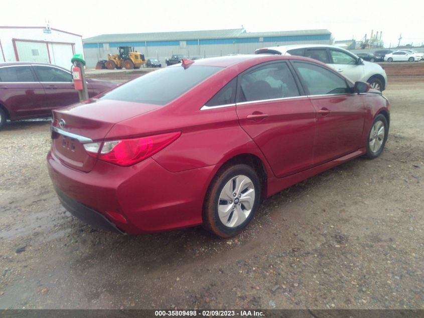 2014 HYUNDAI SONATA GLS - 5NPEB4AC7EH823180