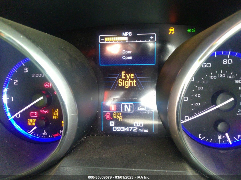 VIN 4S4BSAHC0K3245580 2019 SUBARU OUTBACK PREMIUM