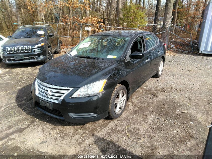 2015 NISSAN SENTRA S - 3N1AB7AP0FY376198