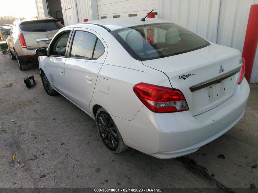 VIN ML32F4FJ3HHF07556 2017 MITSUBISHI MIRAGE G4 SE