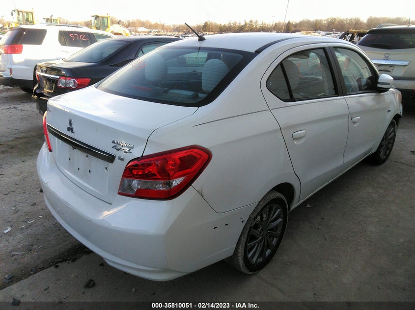 VIN ML32F4FJ3HHF07556 2017 MITSUBISHI MIRAGE G4 SE