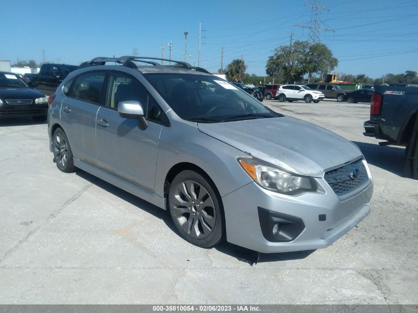 2013 SUBARU IMPREZA WAGON 2.0I SPORT PREMIUM - JF1GPAL60D2802452