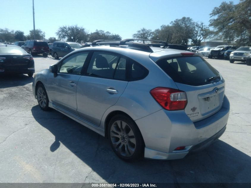 2013 SUBARU IMPREZA WAGON 2.0I SPORT PREMIUM - JF1GPAL60D2802452