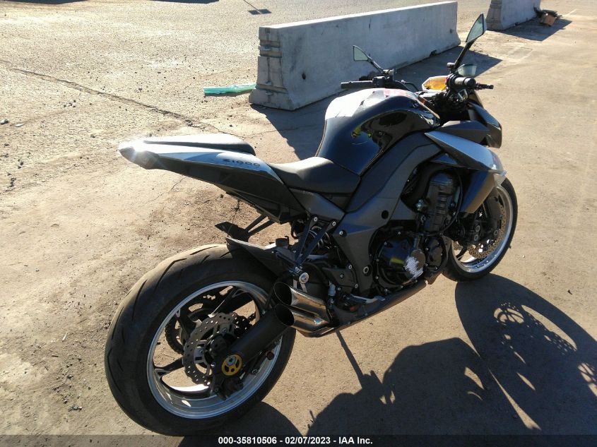2010 KAWASAKI ZR1000 D JKAZRCD14AA000946