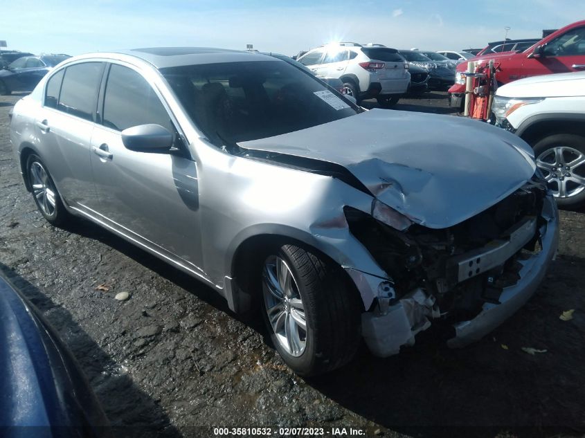 2013 INFINITI G37 SEDAN JOURNEY - JN1CV6AP2DM726473