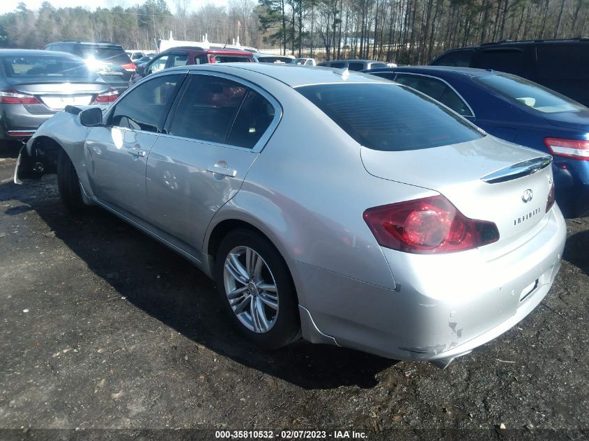 2013 INFINITI G37 SEDAN JOURNEY - JN1CV6AP2DM726473