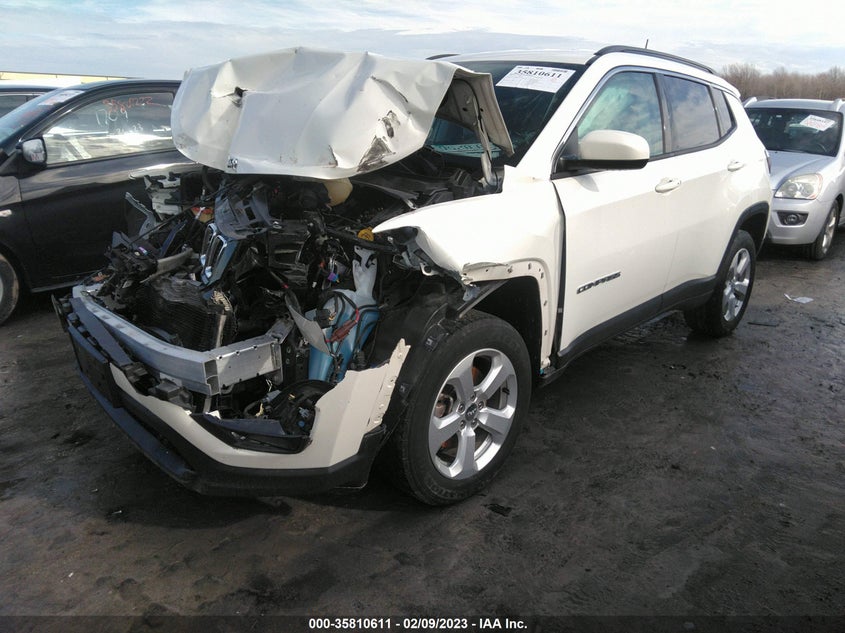 VIN 3C4NJDBB6JT482793 2018 JEEP COMPASS LATITUDE