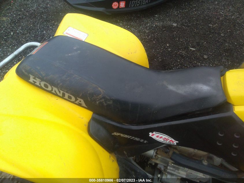 2005 HONDA TRX250 EX 1HFTE270054405894