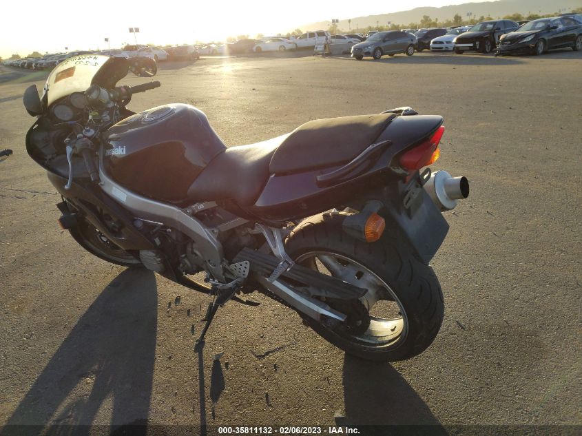 2007 KAWASAKI ZX600 J1 JKAZX4J147A067149