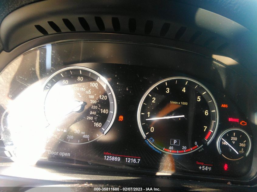 2014 BMW 5 SERIES 535I - WBA5B1C58ED476409