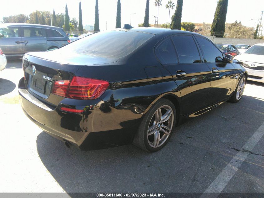2014 BMW 5 SERIES 535I - WBA5B1C58ED476409