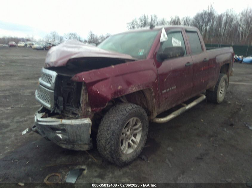 2014 CHEVROLET SILVERADO 1500 LT - 1GCVKREHXEZ408852
