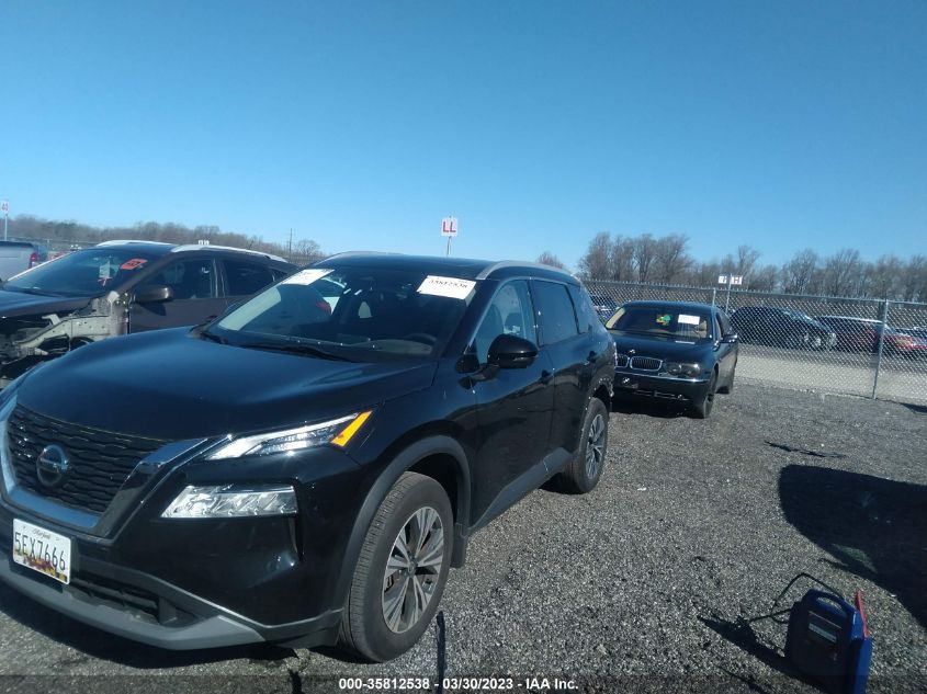 2021 NISSAN ROGUE SV - 5N1AT3BBXMC822218