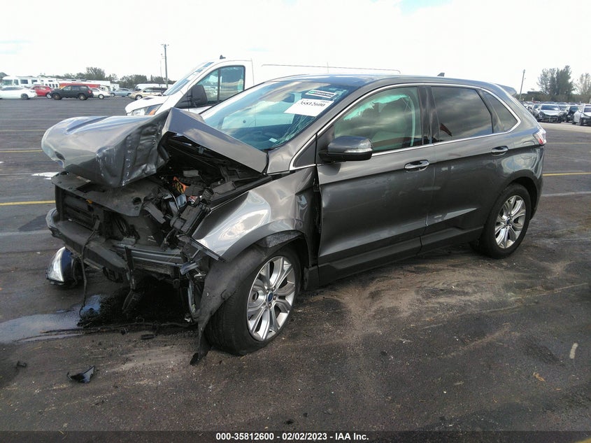 VIN 2FMPK3K94MBA16322 2021 FORD EDGE TITANIUM