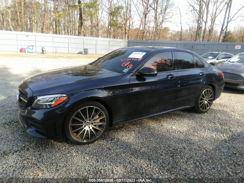VIN 55SWF8EB8KU299631 2019 MERCEDES-BENZ C-CLASS C 300