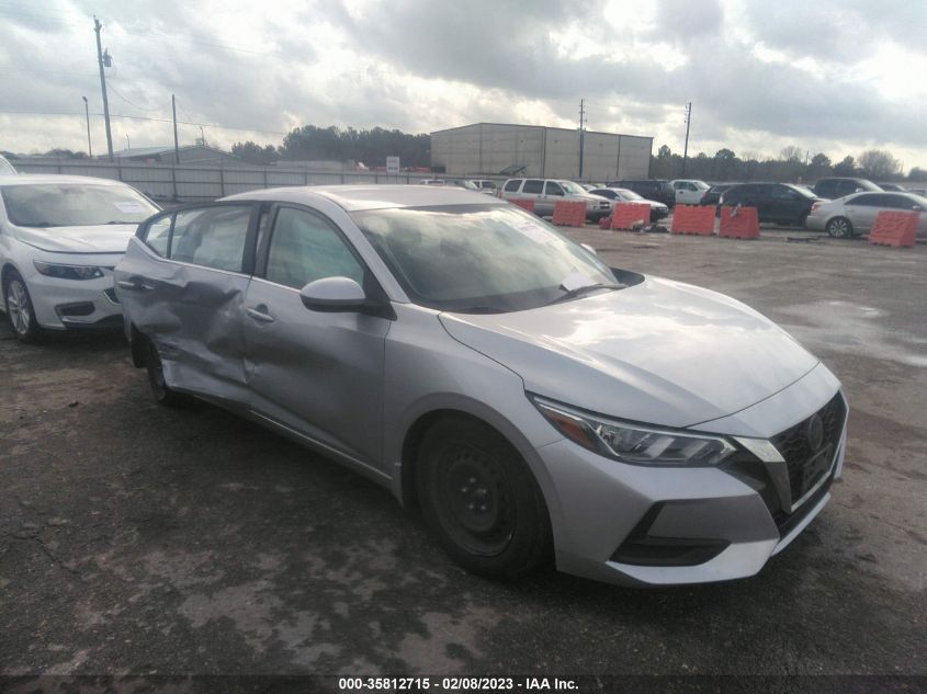 VIN 3N1AB8BV6MY209716 2021 NISSAN SENTRA S