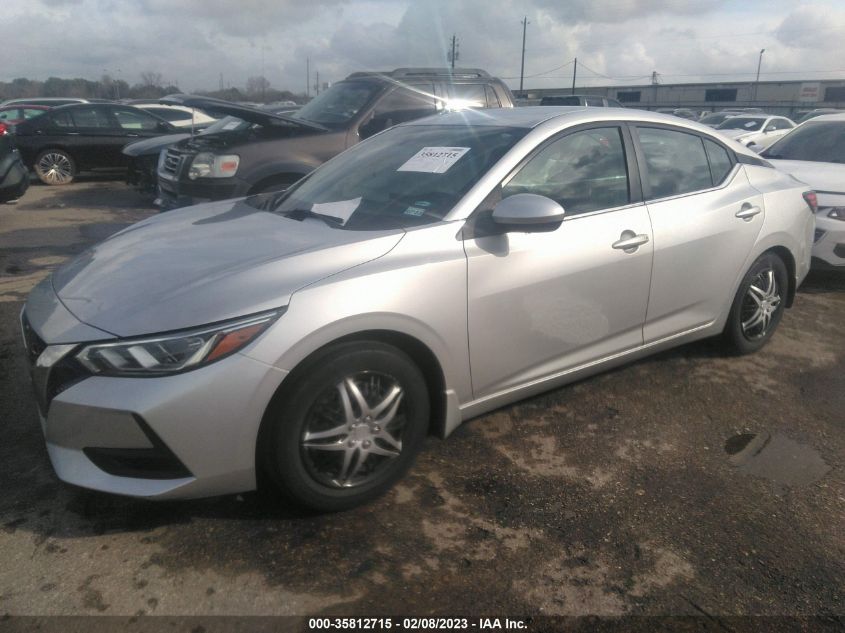 VIN 3N1AB8BV6MY209716 2021 NISSAN SENTRA S
