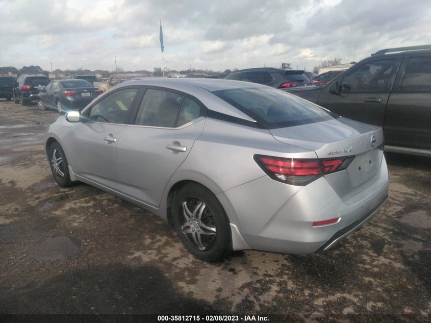 VIN 3N1AB8BV6MY209716 2021 NISSAN SENTRA S