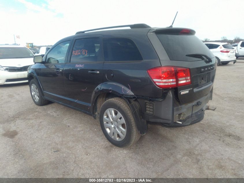 2016 DODGE JOURNEY SE - 3C4PDCAB7GT104745
