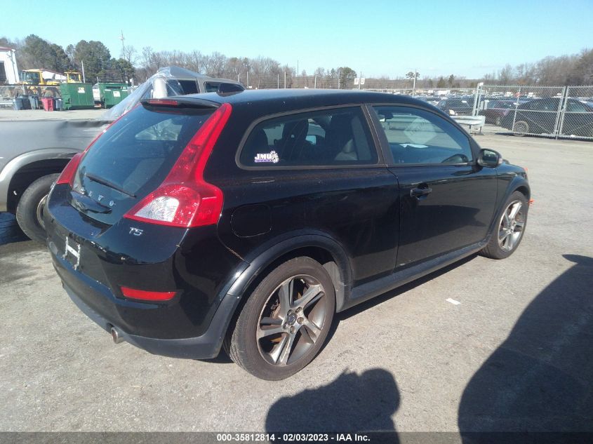 2013 VOLVO C30 T5 YV1672MK6D2303253