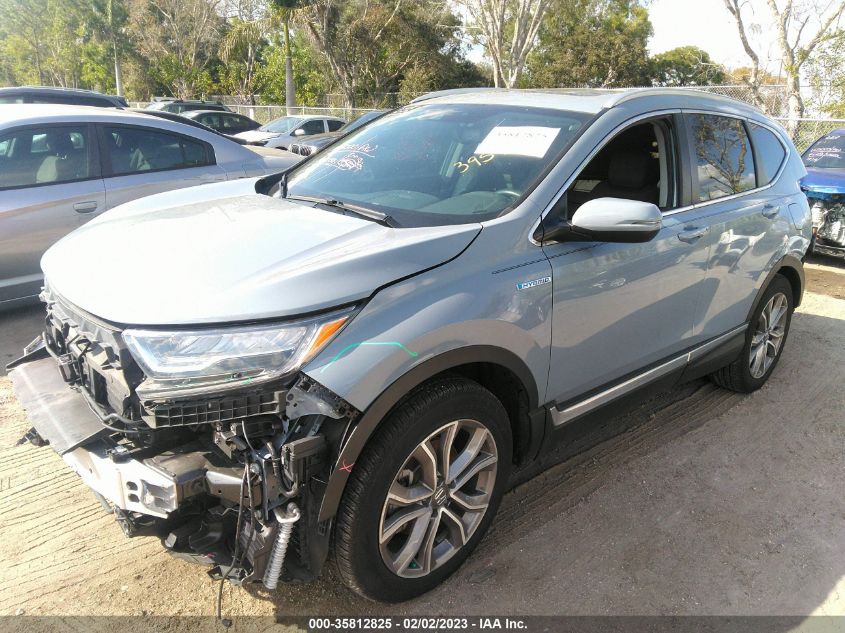 2021 HONDA CR-V HYBRID TOURING 7FART6H98ME038432