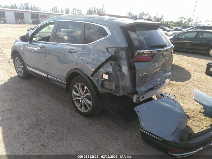 2021 HONDA CR-V HYBRID TOURING 7FART6H98ME038432