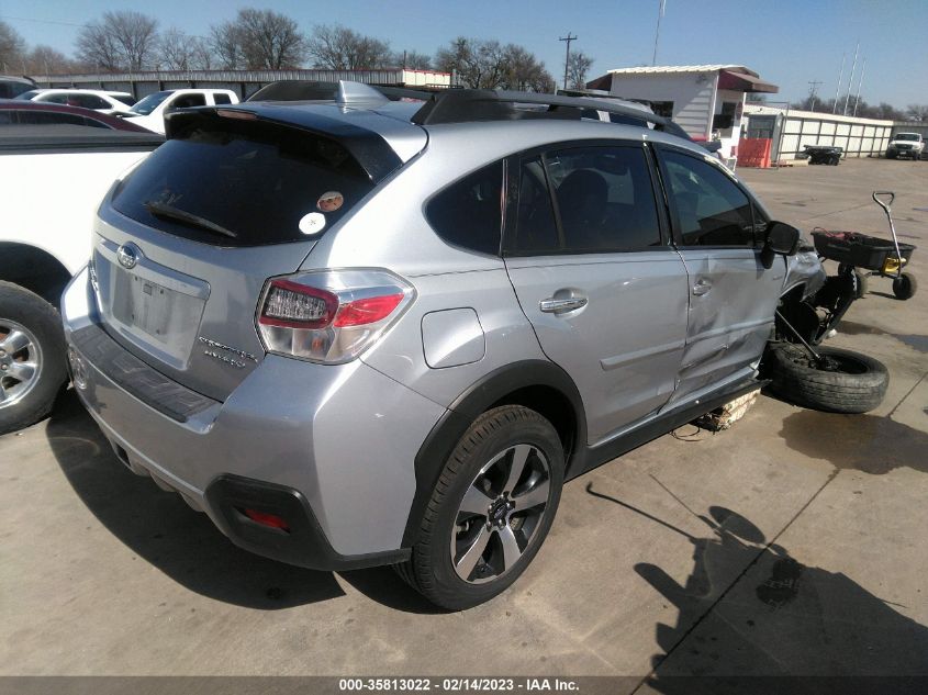 2016 SUBARU CROSSTREK HYBRID TOURING JF2GPBLC7GH256550