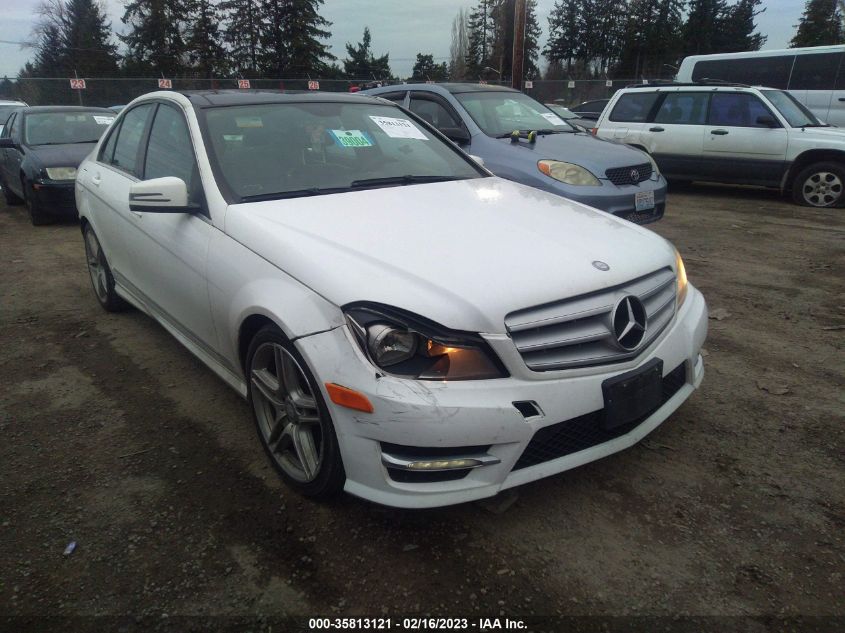 2013 MERCEDES-BENZ C-CLASS C 300 - WDDGF8AB1DR270759