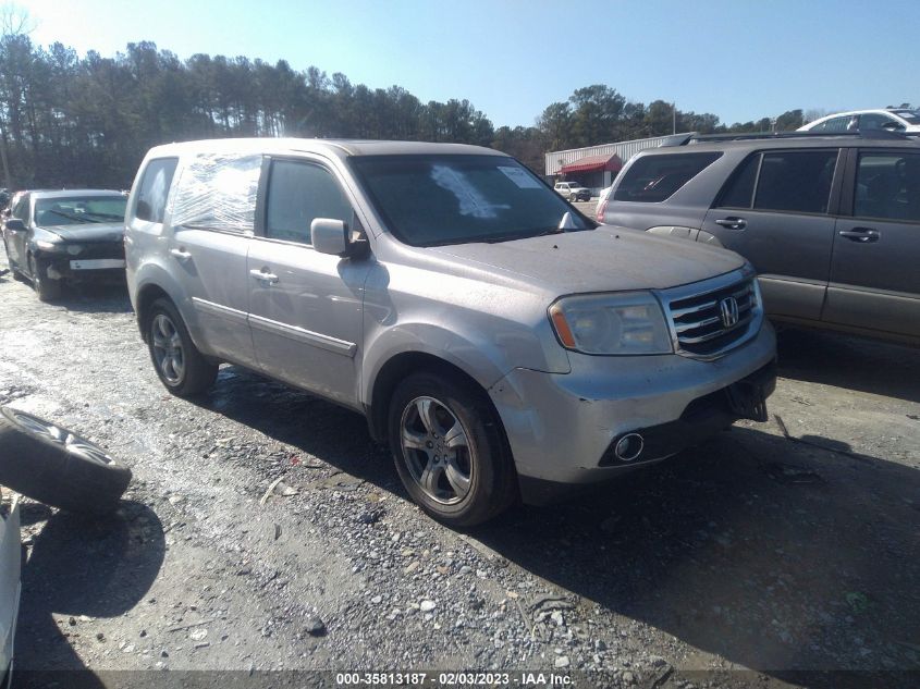 2013 HONDA PILOT EX-L - 5FNYF3H55DB038950