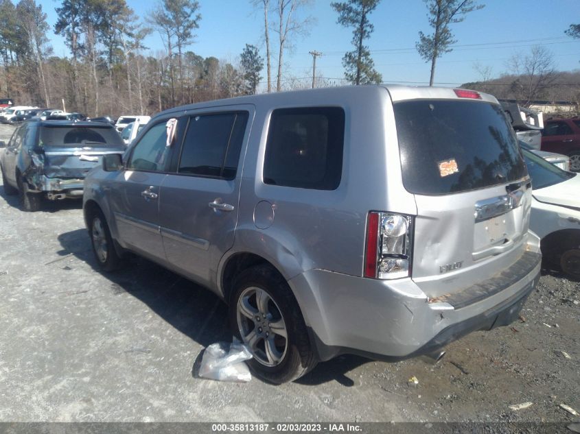 2013 HONDA PILOT EX-L - 5FNYF3H55DB038950