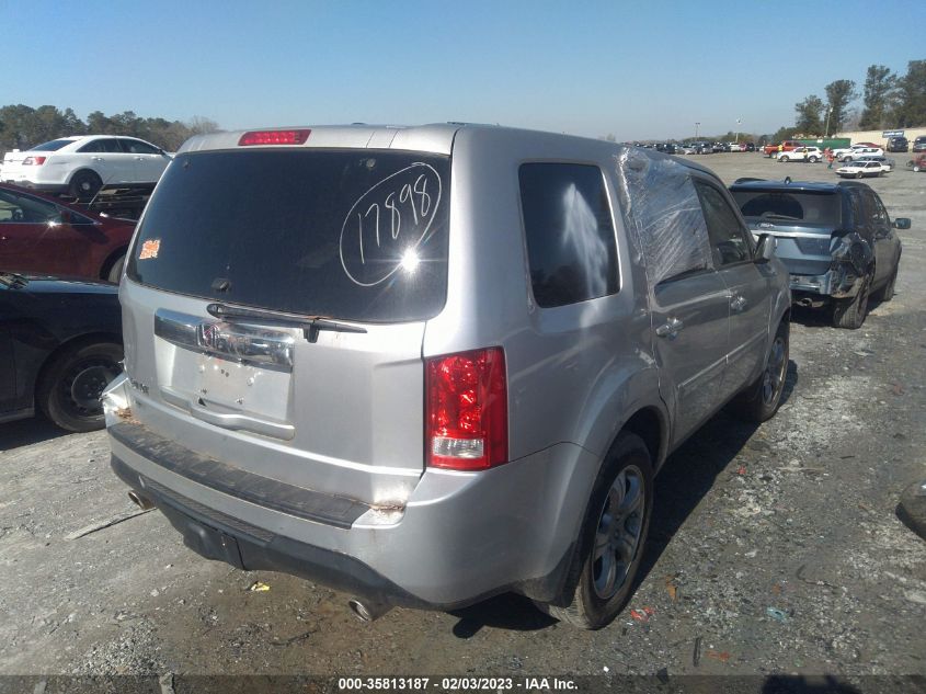 2013 HONDA PILOT EX-L - 5FNYF3H55DB038950