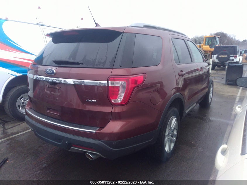 VIN 1FM5K8D89JGC15959 2018 FORD EXPLORER XLT