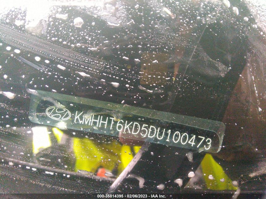 2013 HYUNDAI GENESIS COUPE 2.0T KMHHT6KD5DU100473