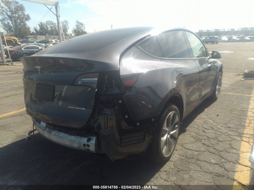 VIN 5YJYGDEE5MF080901 2021 TESLA MODEL Y LONG RANGE