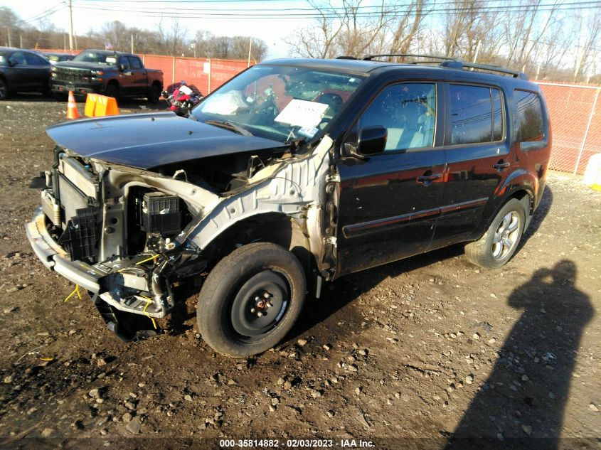 2014 HONDA PILOT EX-L 5FNYF4H51EB018217