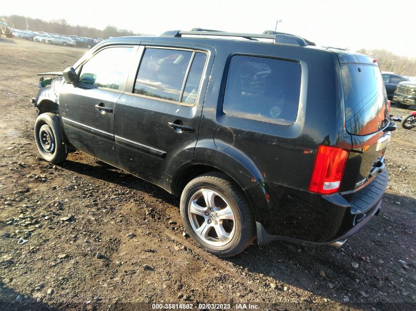 2014 HONDA PILOT EX-L 5FNYF4H51EB018217