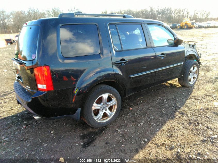 2014 HONDA PILOT EX-L 5FNYF4H51EB018217