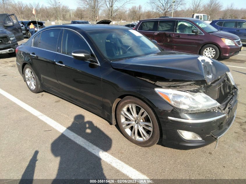 2013 HYUNDAI GENESIS 3.8L - KMHGC4DD7DU224905