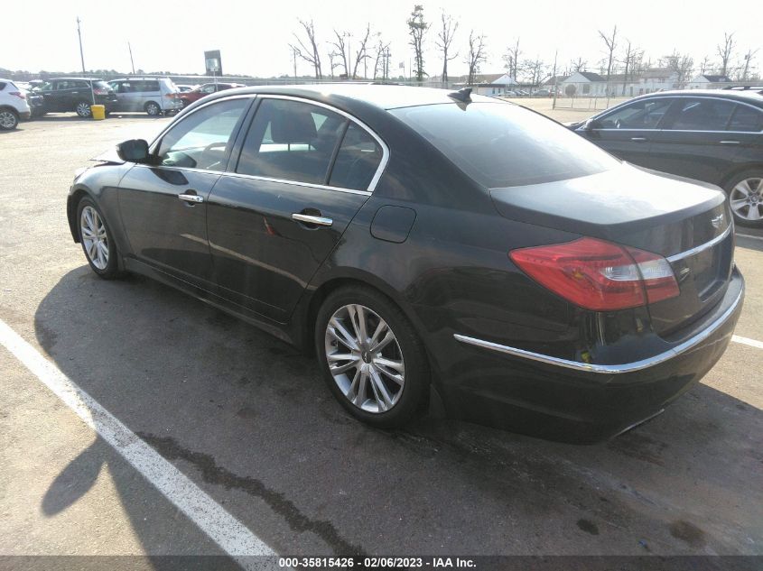 2013 HYUNDAI GENESIS 3.8L - KMHGC4DD7DU224905