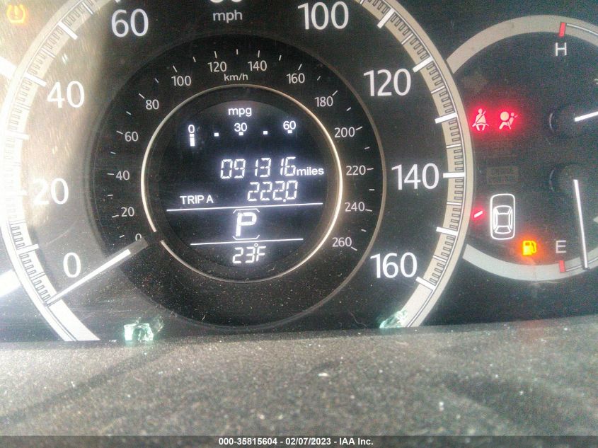 2013 HONDA ACCORD SDN EX 1HGCR2F72DA220647