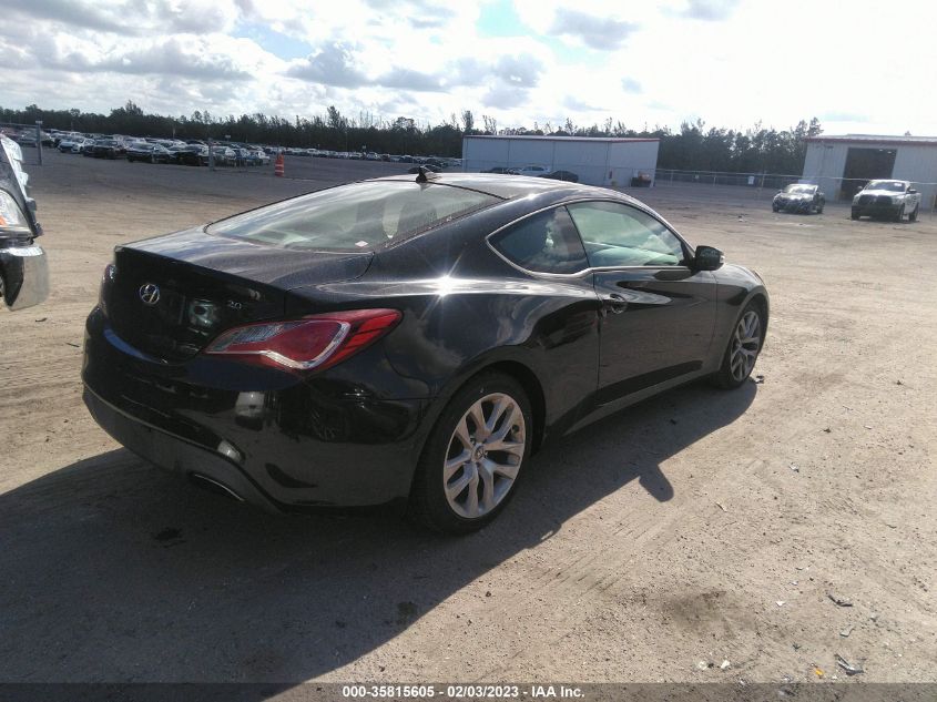 2014 HYUNDAI GENESIS COUPE 2.0T KMHHT6KD8EU117964